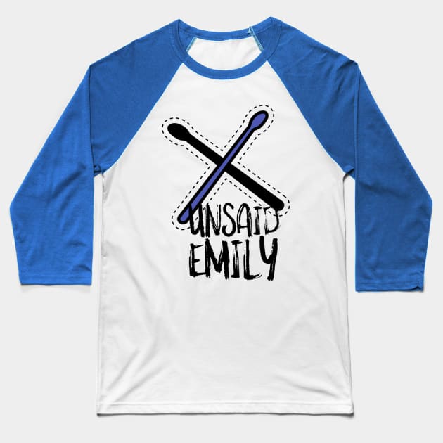 Julie and the Phantoms: Unsaid Emily Baseball T-Shirt by AurosakiCreations